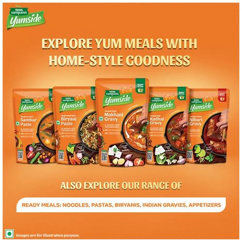 Tata Sampann Yumside Punjabi Style Kadhai Gravy - Ready To Cook, 180 g-9.webp